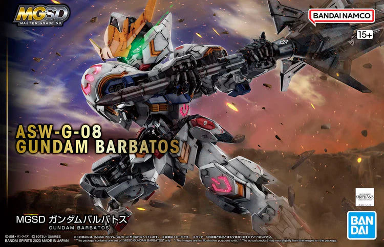 GUNDAM IRON-BLOODED ORPHANS "IBO" - BARBATOS MASTER GRADE SD MODEL KIT Anime Pop