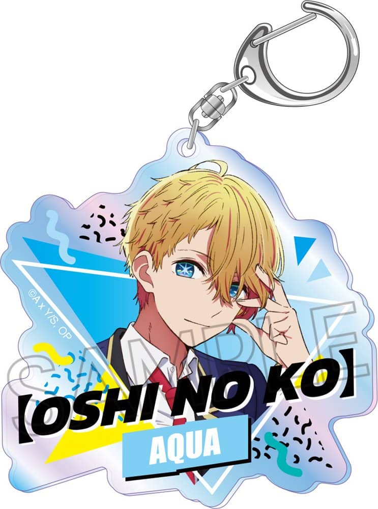 OSHI NO KO AQUA ACRYLIC KEYCHAIN Anime Pop