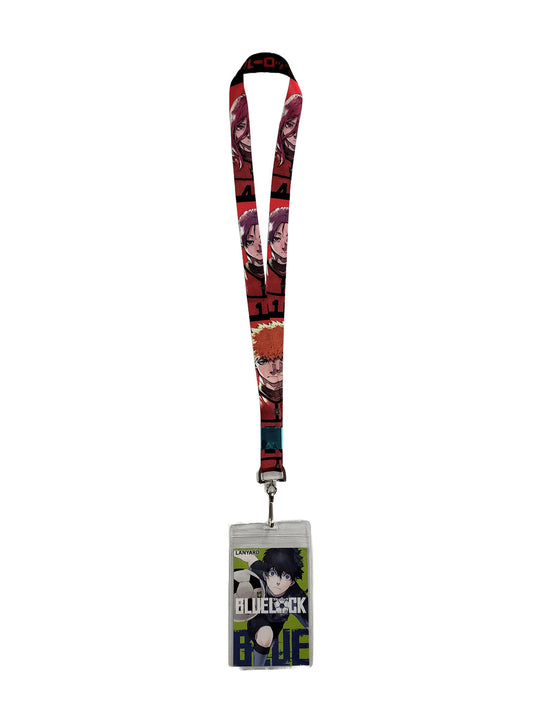 BLUE LOCK MANGA STYLE TEAM RED LANYARD Anime Pop