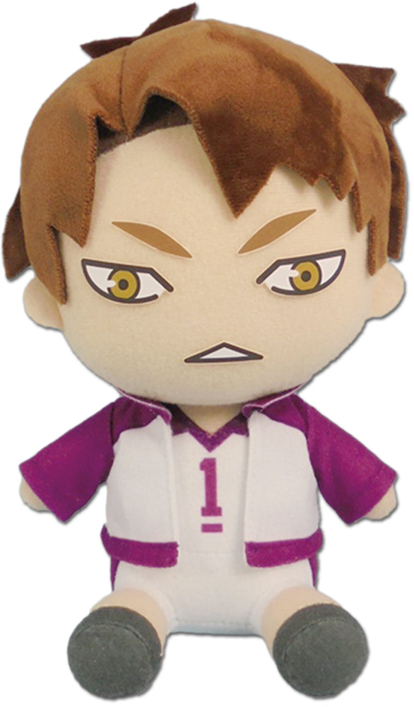 Haikyu!! Wakatoshi Ushijima Sitting Pose Plush 7 Inch - Official Collectible Super Anime Store