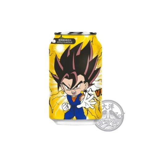 Ocean Bomb Apple Flavor Dragon Ball Super Sparkling Water (1 Can) Super Anime Store