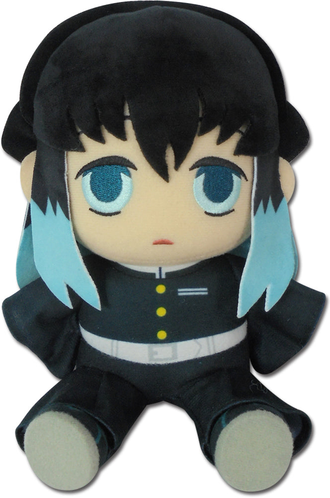 Demon Slayer Muichiro Tokito Plush 7 Inch - Official Kimetsu no Yaiba Sitting Plushie Super Anime Store
