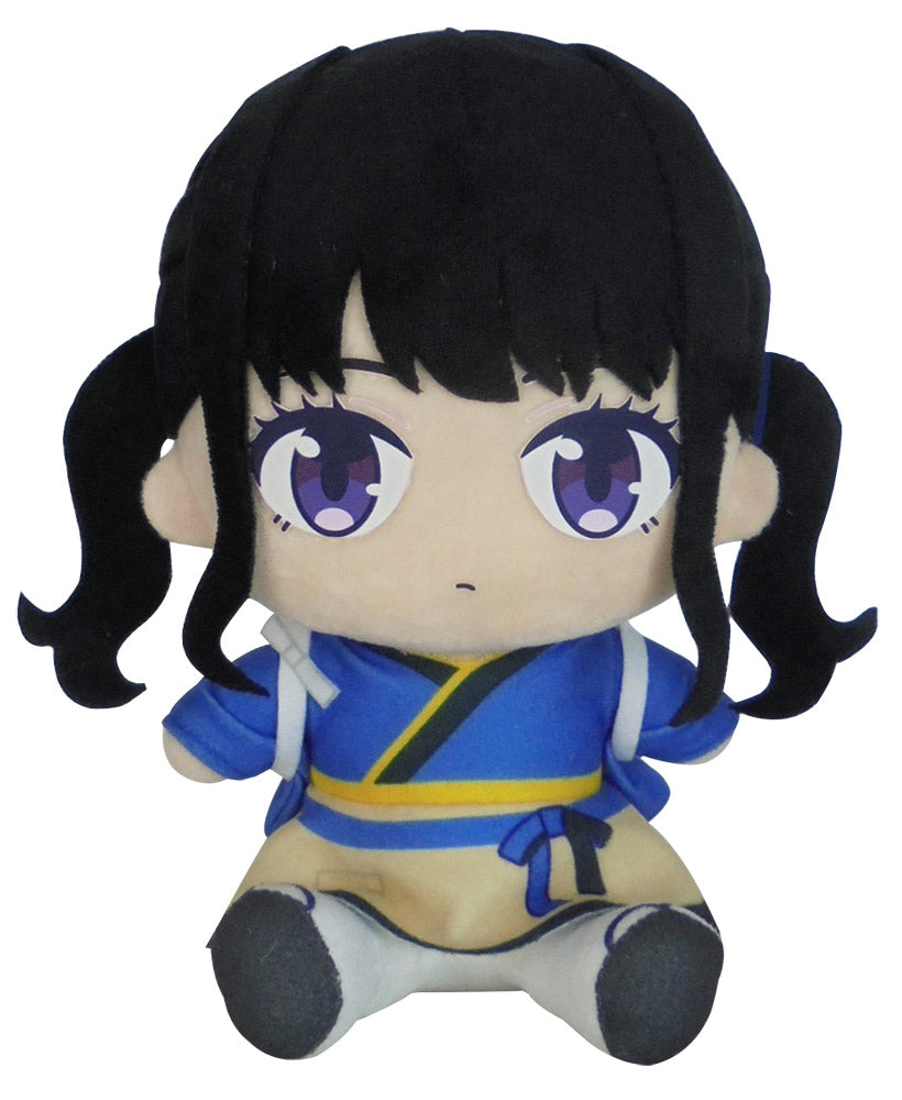 LYCORIS RECOIL - TAKINA CAFE UNIFORM #1 SITTING POSE PLUSH 7" H Super Anime Store