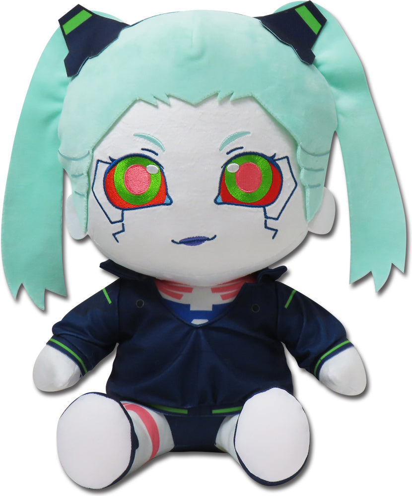 Cyberpunk Edgerunners Rebecca Sitting Pose Plush 12" – Official Anime Collectible Super Anime Store
