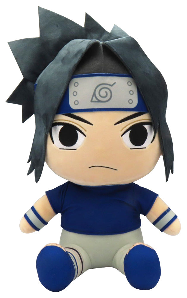 Naruto Sasuke Uchiha Sitting Plush 12" - Official GE Collectible Plush Toy Super Anime Store
