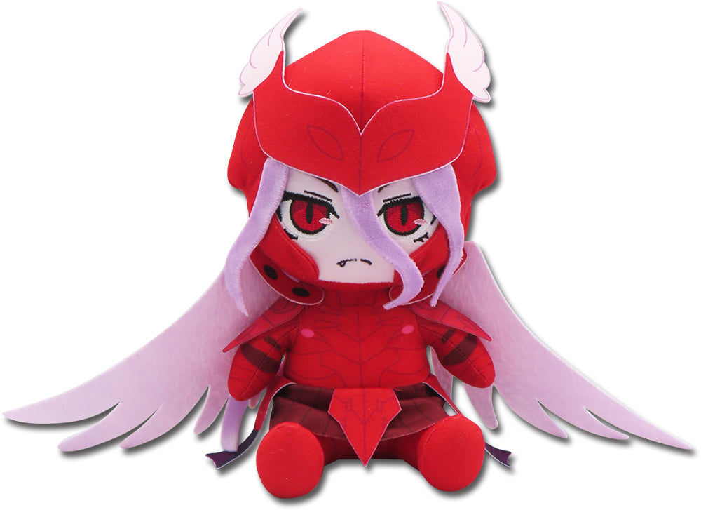 OVERLORD S1 - SHALLTEAR THE BLOODY VALKYRIE VERSION SITTING POSE PLUSH - 7"H Super Anime Store