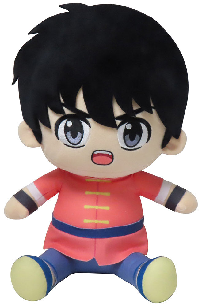 Ranma 1/2 Ranma Boy Sitting Pose Plush 12" - Official Collectible Anime Plush Super Anime Store