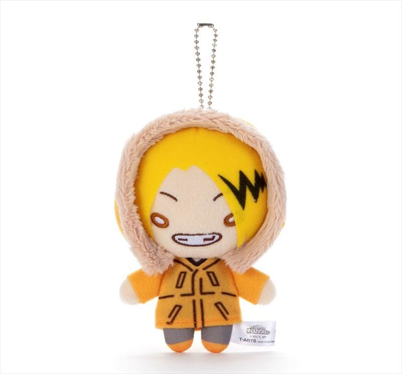 MY HERO ACADEMIA NITOTAN WINTER DENKI KAMINARI PLUSH KEYCHAIN Anime Pop