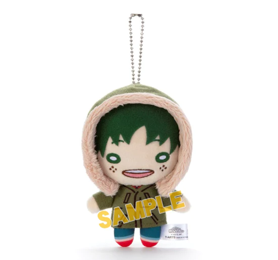 MY HERO ACADEMIA NITOTAN WINTER IZUKU MIDORIYA PLUSH KEYCHAIN Anime Pop