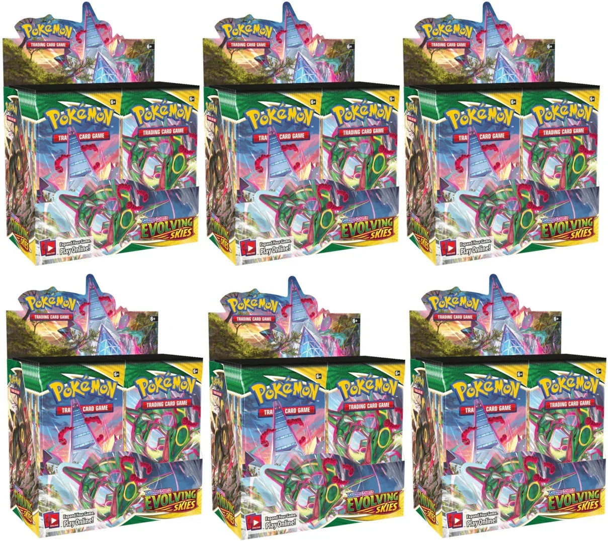 Sword & Shield: Evolving Skies - Booster Box Case Trading Card World