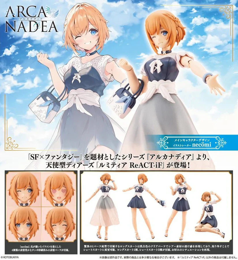 ARCANADEA - LUMITIA REACT-IF KOTOBUKIYA MODEL KIT Anime Pop