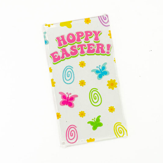 Hoppy Easter 4x6 Glass Window made using LEGO part - B3 Customs B3 Customs