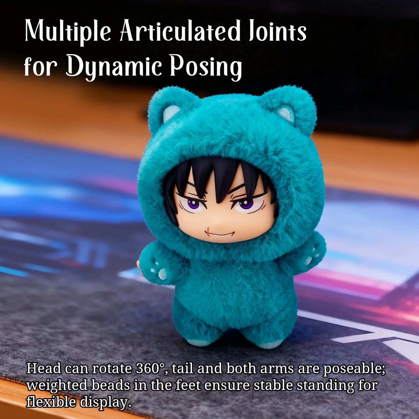 Puremind x Jujutsu Kaisen Cat Ear Plush Series Vinyl Blind Box - Official JJK Collectible Super Anime Store
