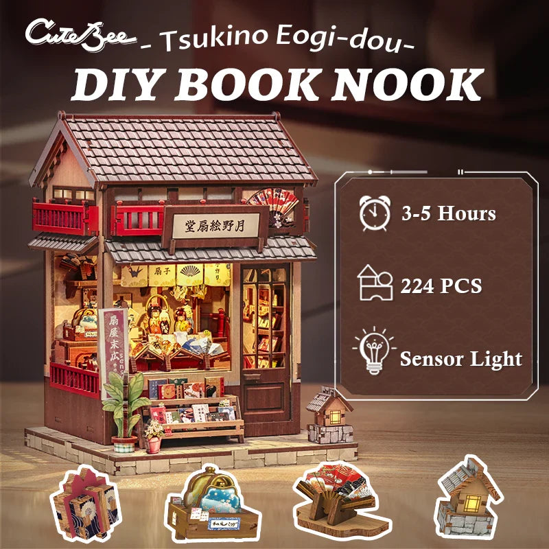 CUTEBEE DIY Miniature House | Tsukino Eogi-dou Super Anime Store