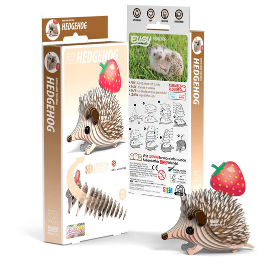 EUGY Hedgehog 3D Puzzle Olita Gifts & Goods