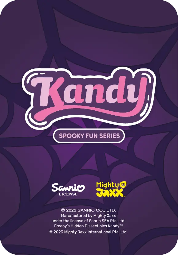 Kandy: Sanrio Spooky Fun Series Blind Box (1 Blind Box) Super Anime Store
