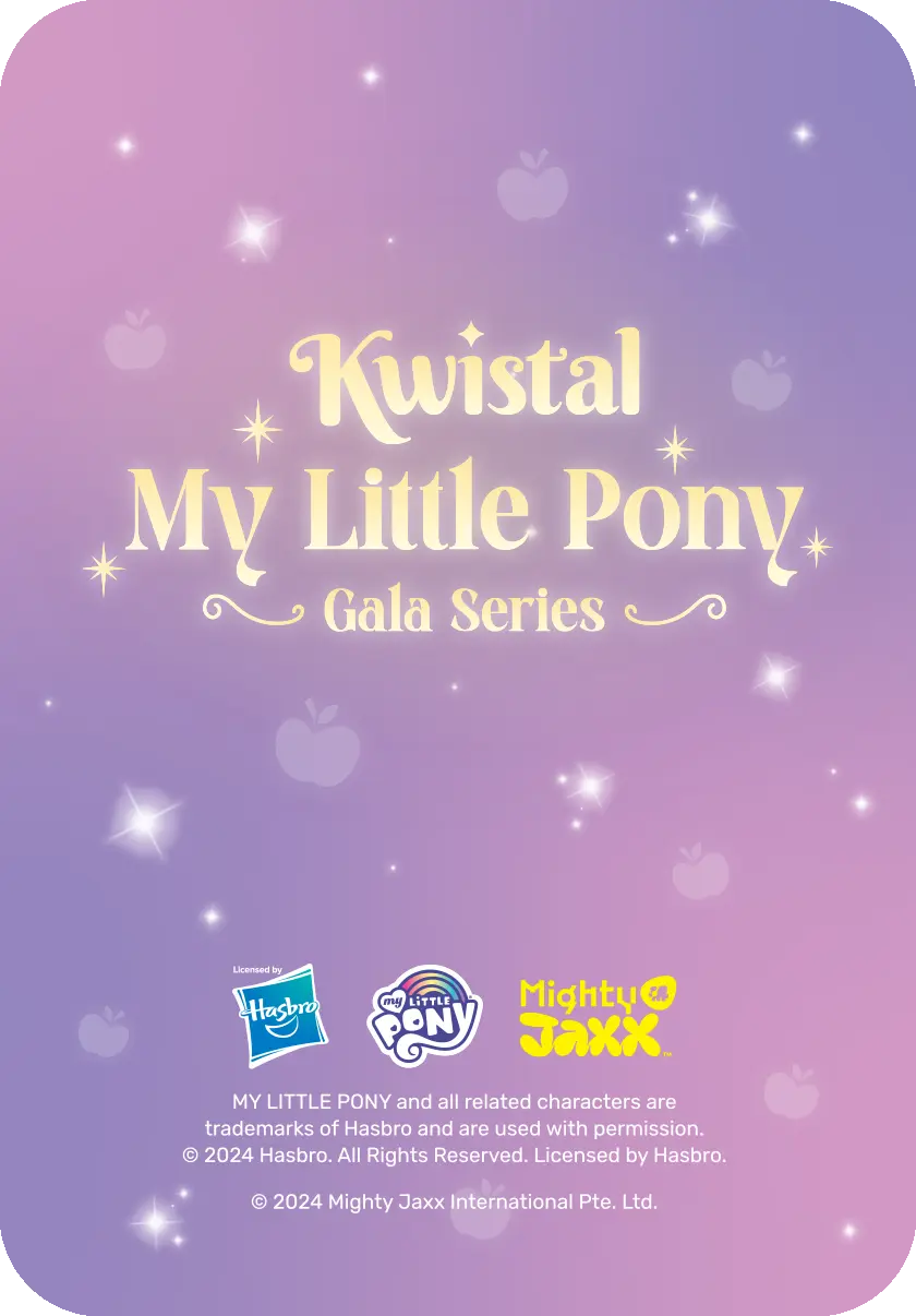 Kwistal: My Little Pony Gala Series Blind Box (1 Blind Box) Super Anime Store