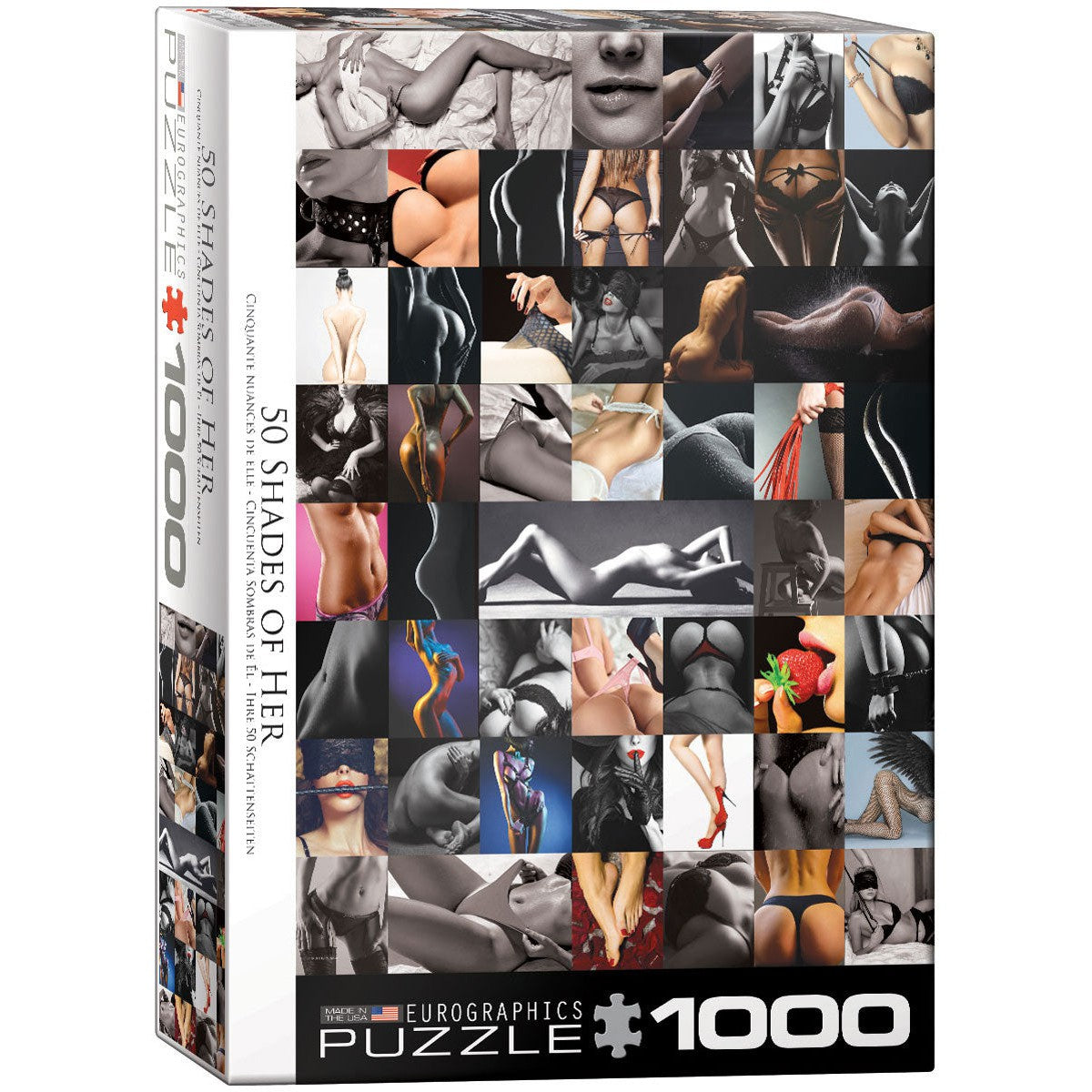 50 Shades of Her 1000 Piece Jigsaw Puzzle Eurographics Puzzle Merchant