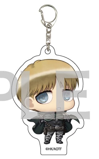 ATTACK ON TITAN CHIMI CHARA VOL 11 ACRYLIC TRADING KEYCHAIN Anime Pop