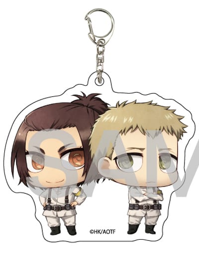 ATTACK ON TITAN CHIMI CHARA VOL 12 ACRYLIC TRADING KEYCHAIN Anime Pop