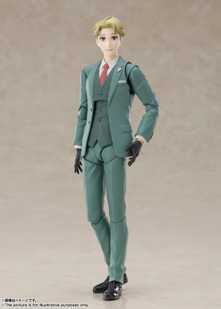 Spy x Family Loid Forger S.H.Figuarts Figure - Bandai Spirits Tamashii Nations Super Anime Store