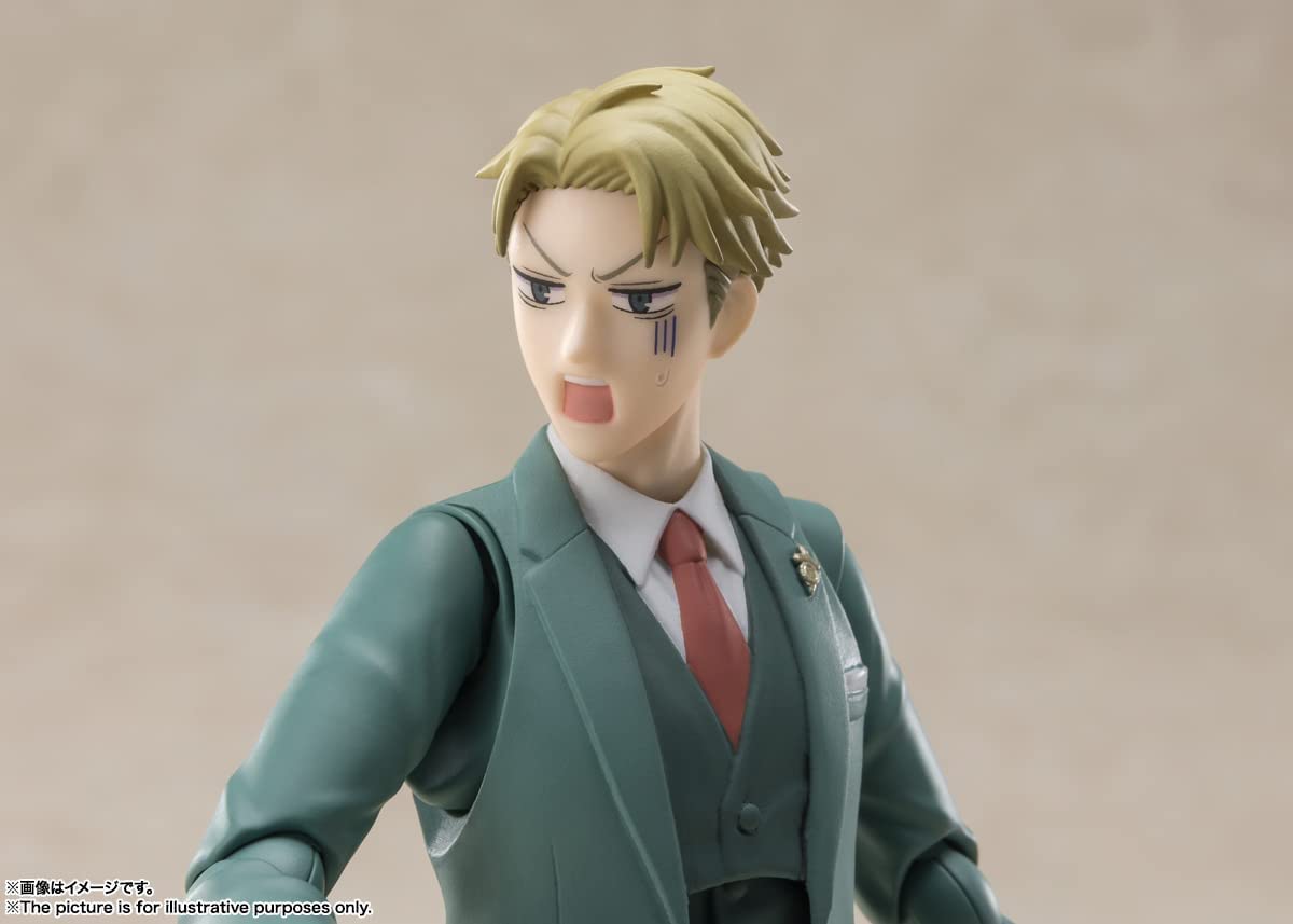 Spy x Family Loid Forger S.H.Figuarts Figure - Bandai Spirits Tamashii Nations Super Anime Store
