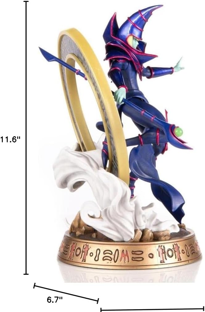 First 4 Figures Yu-Gi-Oh! Dark Magician Statue - Blue Variant PVC Figure 12 Inches Super Anime Store