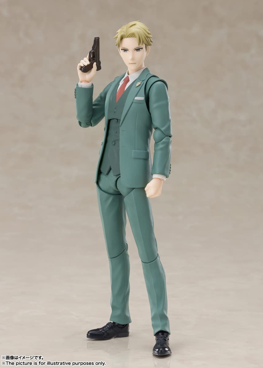 Spy x Family Loid Forger S.H.Figuarts Figure - Bandai Spirits Tamashii Nations Super Anime Store