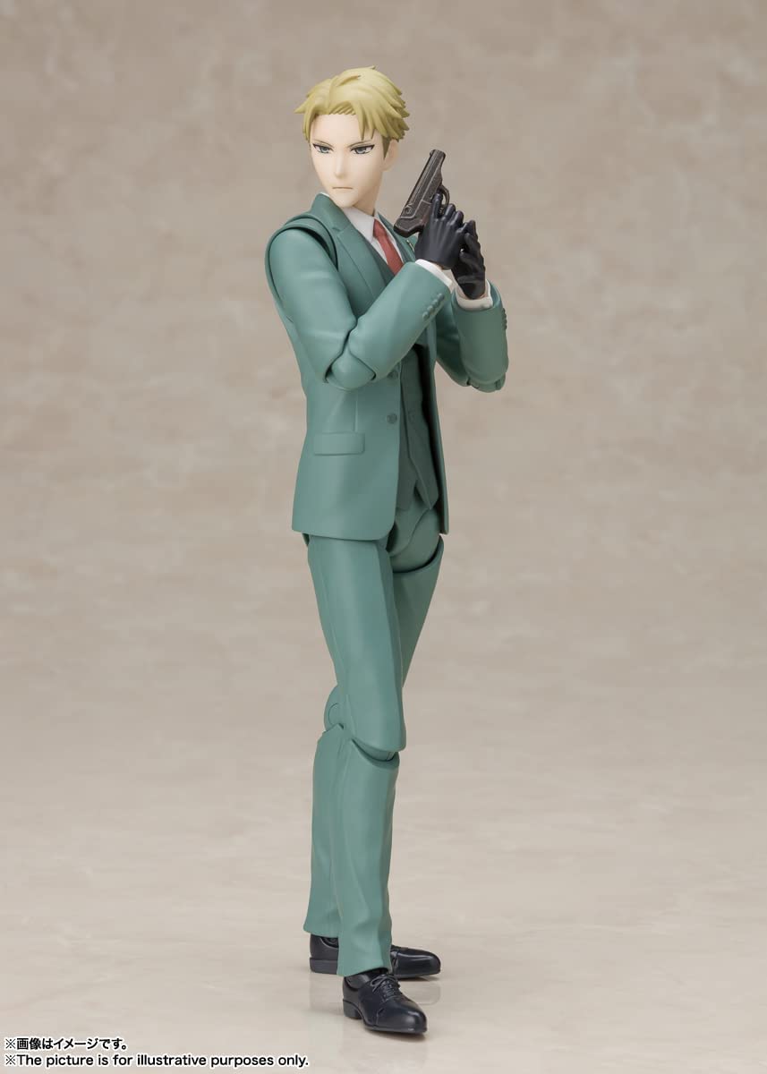 Spy x Family Loid Forger S.H.Figuarts Figure - Bandai Spirits Tamashii Nations Super Anime Store