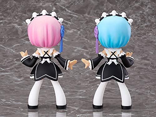 Re:Zero Yurumari Rem & Ram Soft Vinyl Figures Set - Fine Clover KADOKAWA Super Anime Store