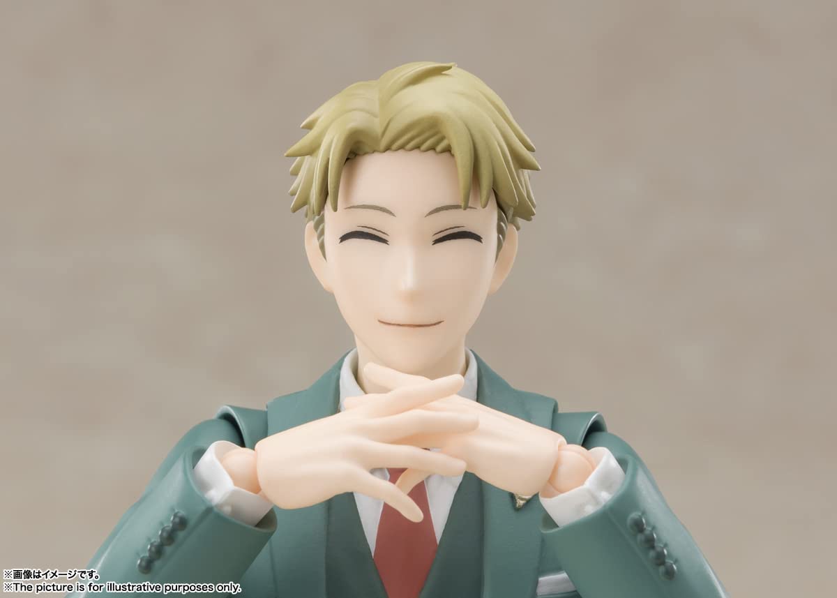 Spy x Family Loid Forger S.H.Figuarts Figure - Bandai Spirits Tamashii Nations Super Anime Store