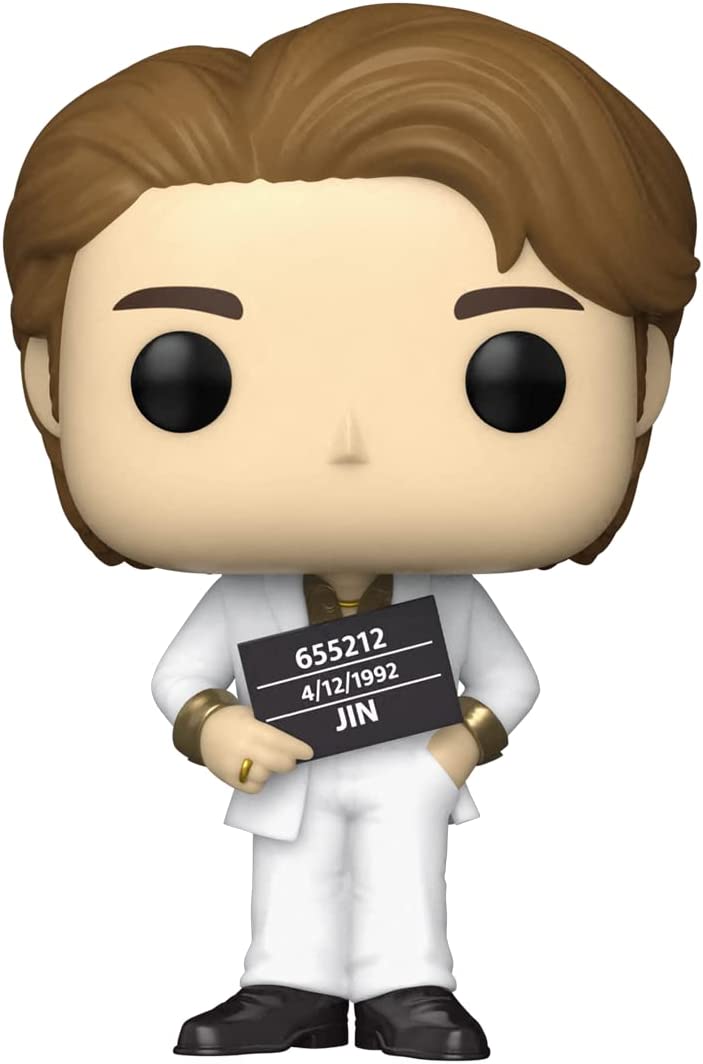 Funko Pop Rocks BTS Jin #280 - Official K-Pop Vinyl Figure Collectible Super Anime Store