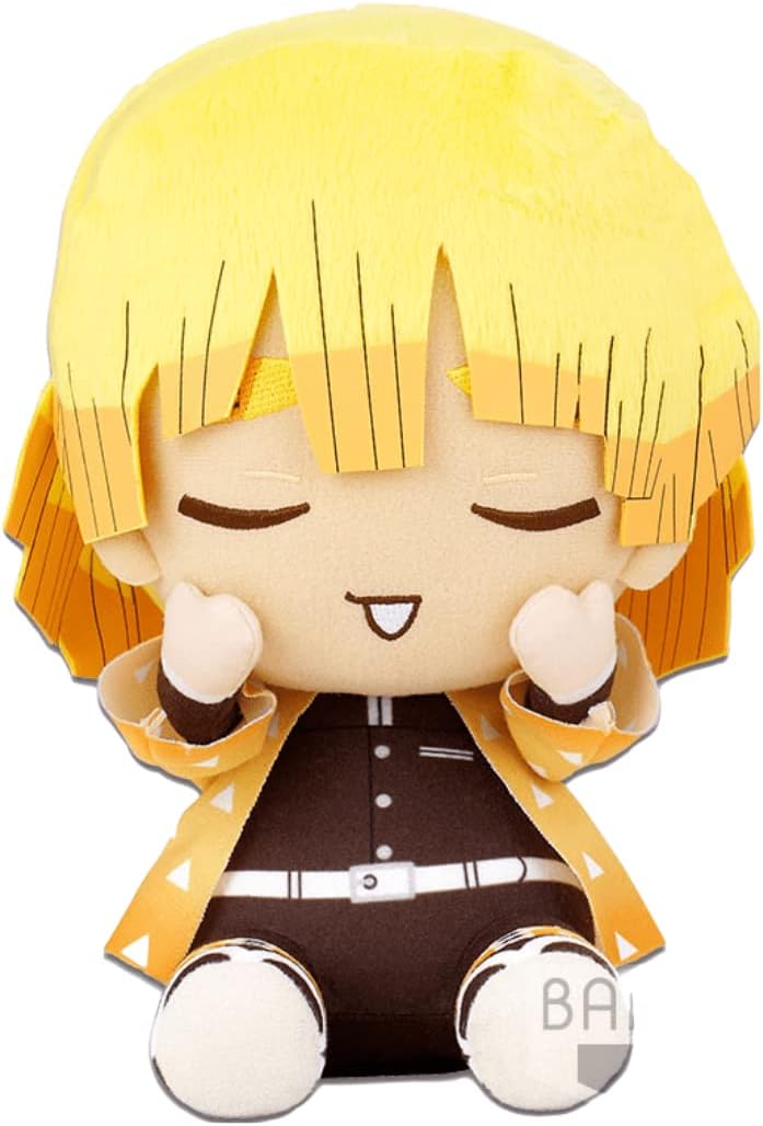 DEMON SLAYER ZENITSU AGATSUMA BIG BANDAI PLUSH Anime Pop