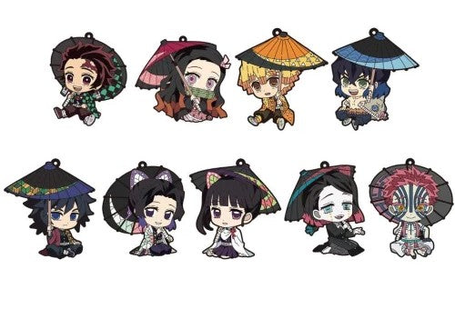 DEMON SLAYER PETANKO TRADING RUBBER STRAP UMBRELLA VERSION Anime Pop