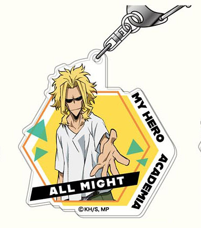 MY HERO ACADEMIA VOLUME 03 ALL MIGHT ACRYLIC KEYCHAIN Anime Pop