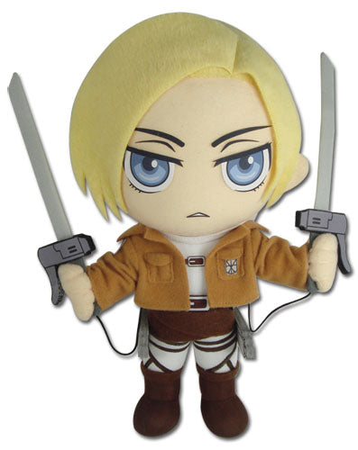 Attack on Titan Annie Leonhart Plush 8" - Official AOT Collectible Super Anime Store