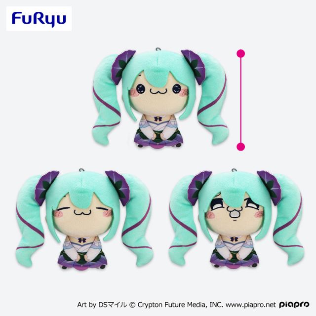 HATSUNE MIKU - MOCHIPIKO PIAPRO FURYU MINI PLUSH Anime Pop