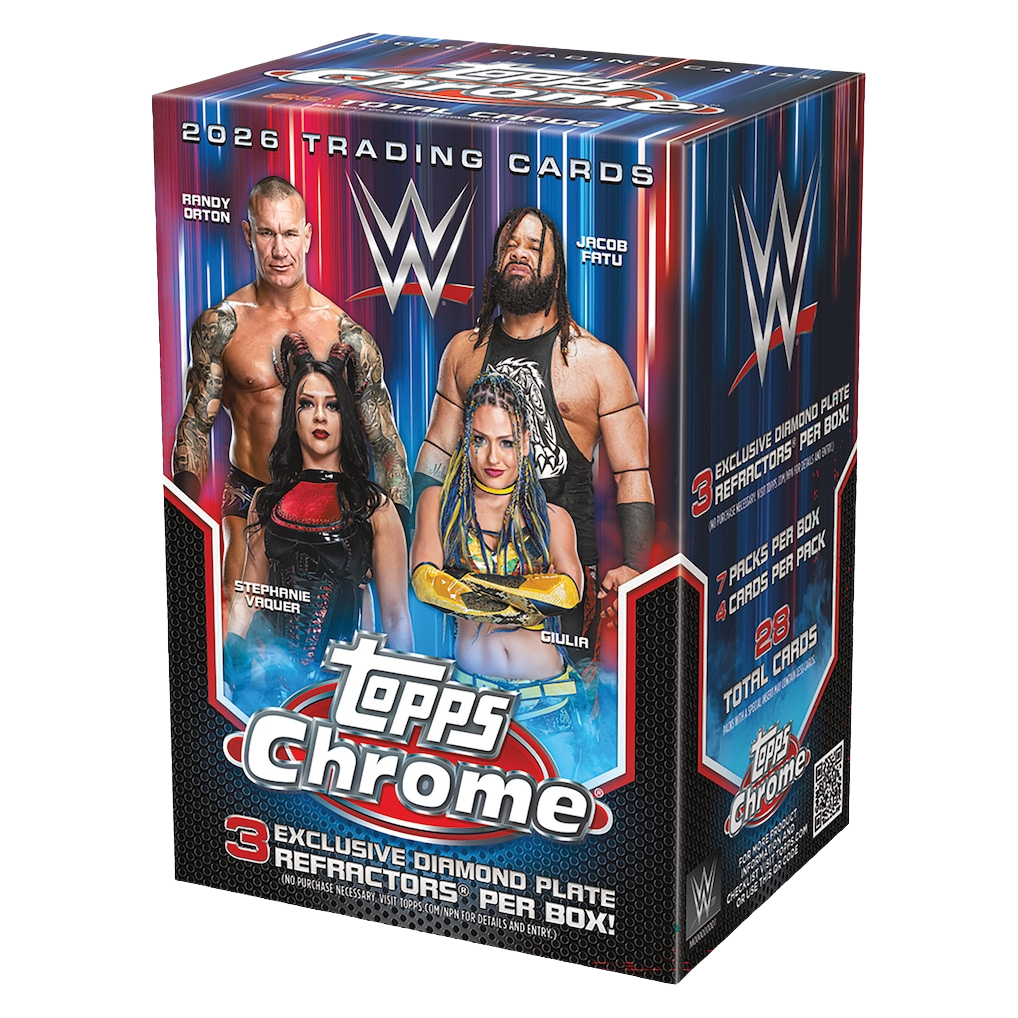2026 Topps Chrome WWE Wrestling - Value Box Trading Card World