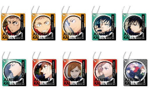 JUJUTSU KAISEN TRADING ACRYLIC KEYCHAIN - Box A Anime Pop