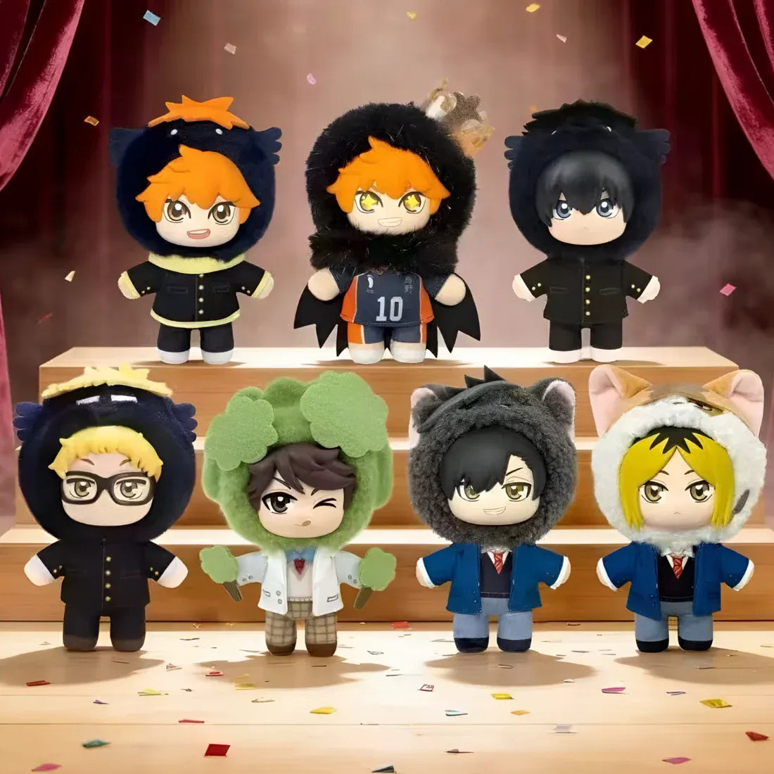 Haikyu!! Mascot Pendant Plush Blind Box by EAKI Super Anime Store