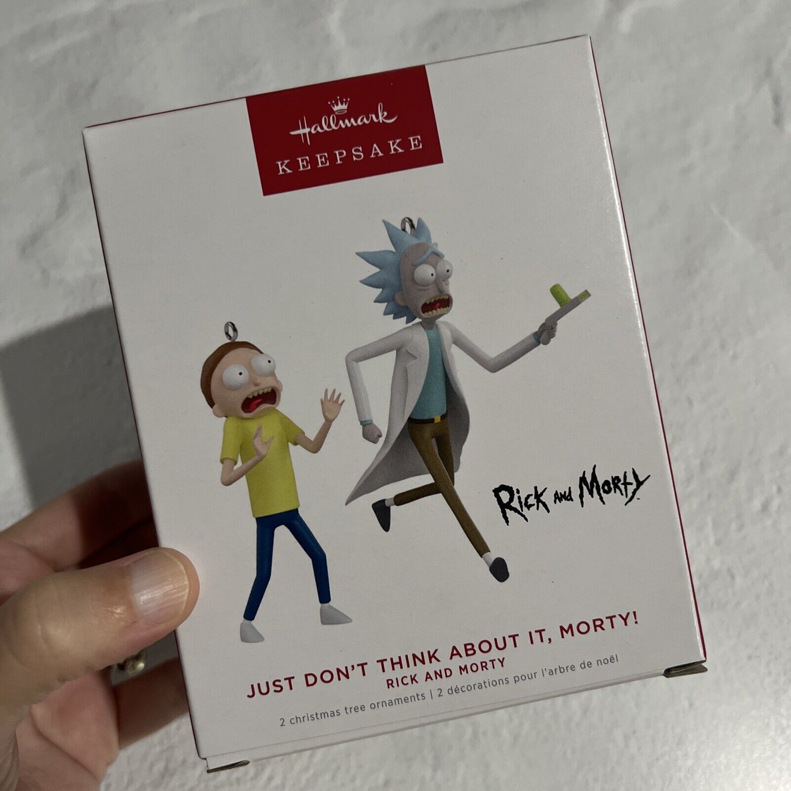 2022 Hallmark Keepsake Ornament Rick And Morty Just Don’t Think About It Jeff's Diecast & Collectibles