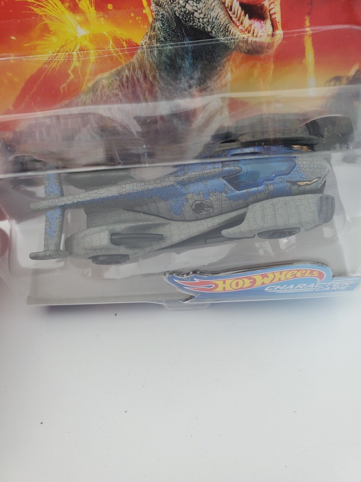 2017 Hot Wheels Character Cars Jurassic World VELOCIRAPTOR BLUE Jeff's Diecast & Collectibles