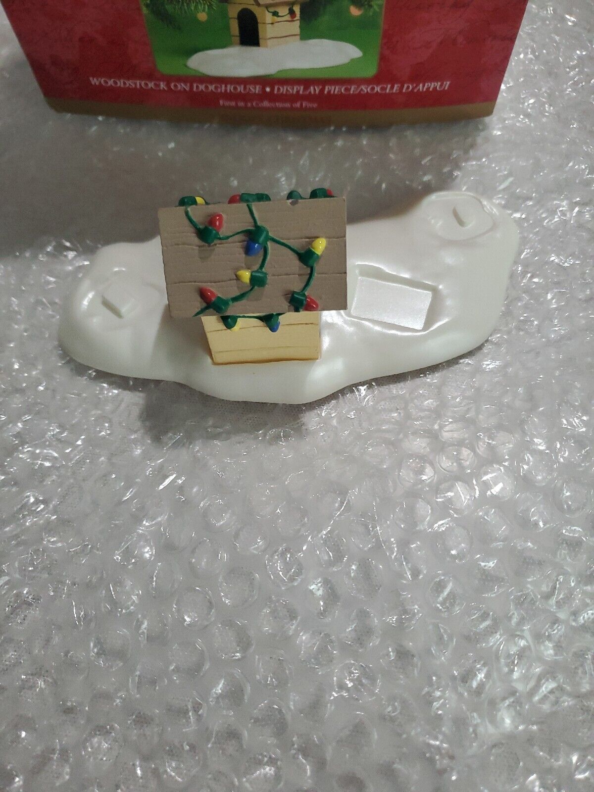 2000 Hallmark Keepsake Ornament Woodstock On Doghouse Snoopy Christmas - New Jeff's Diecast & Collectibles