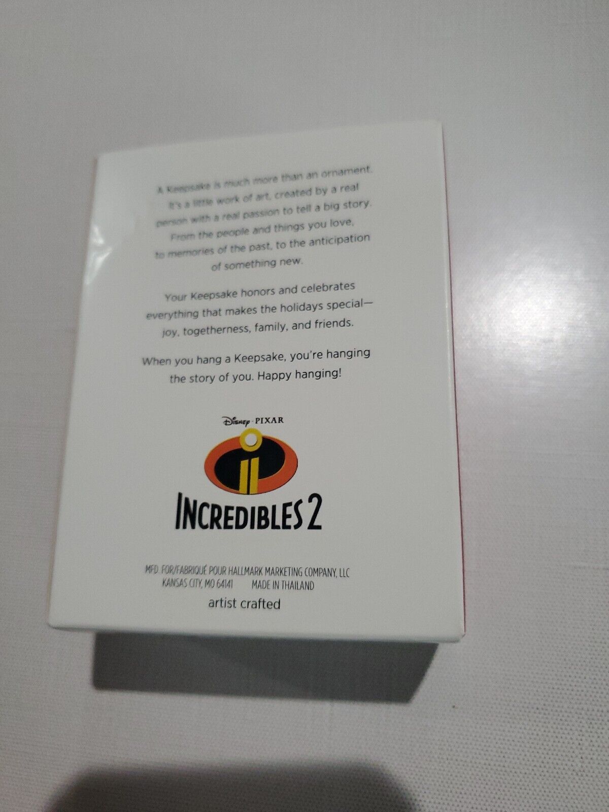 2019 Hallmark Keepsake Jack-Jack DISNEY Pixar Incredibles 2 Christmas Ornament Jeff's Diecast & Collectibles