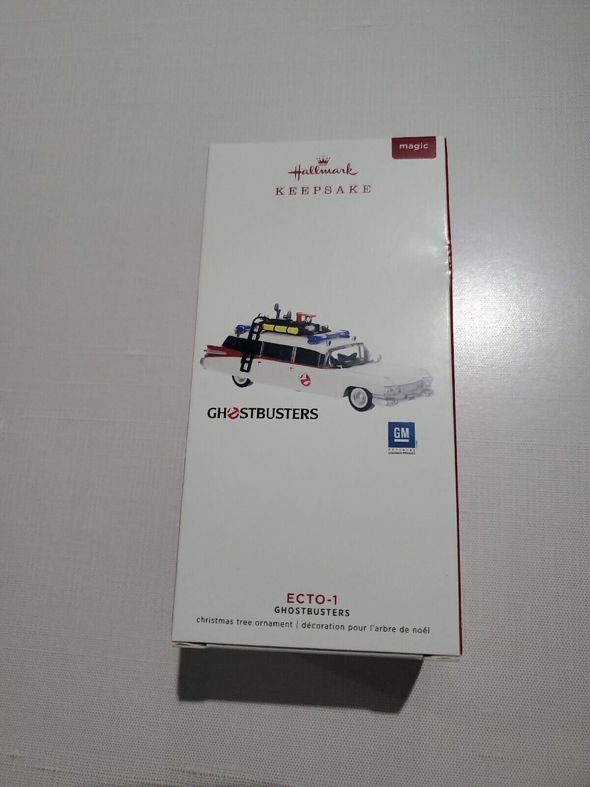 2019 Hallmark ECTO-1 GHOSTBUSTERS Magic Ornament (Light & Sound) Jeff's Diecast & Collectibles