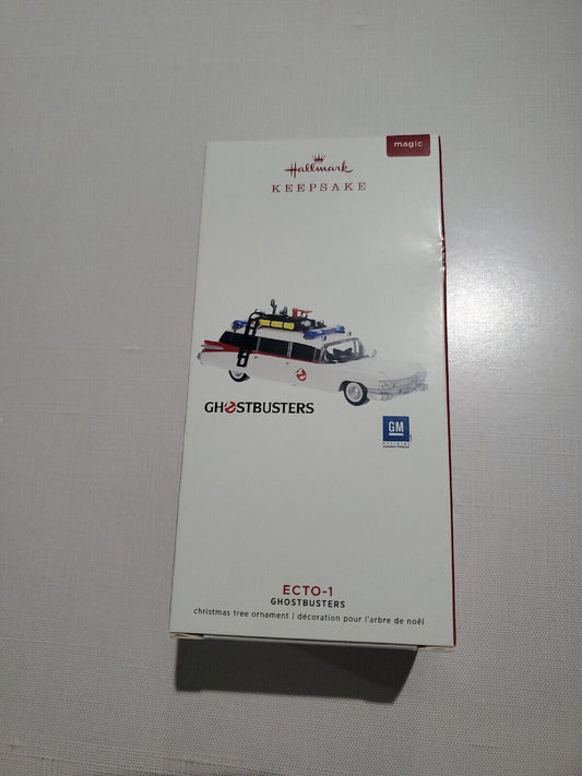2019 Hallmark ECTO-1 GHOSTBUSTERS Magic Ornament (Light & Sound) Jeff's Diecast & Collectibles