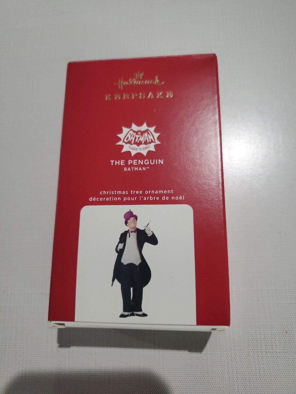 2020 Hallmark THE PENGUIN Batman 1966 Limited Edition Keepsake Ornament NIB Jeff's Diecast & Collectibles