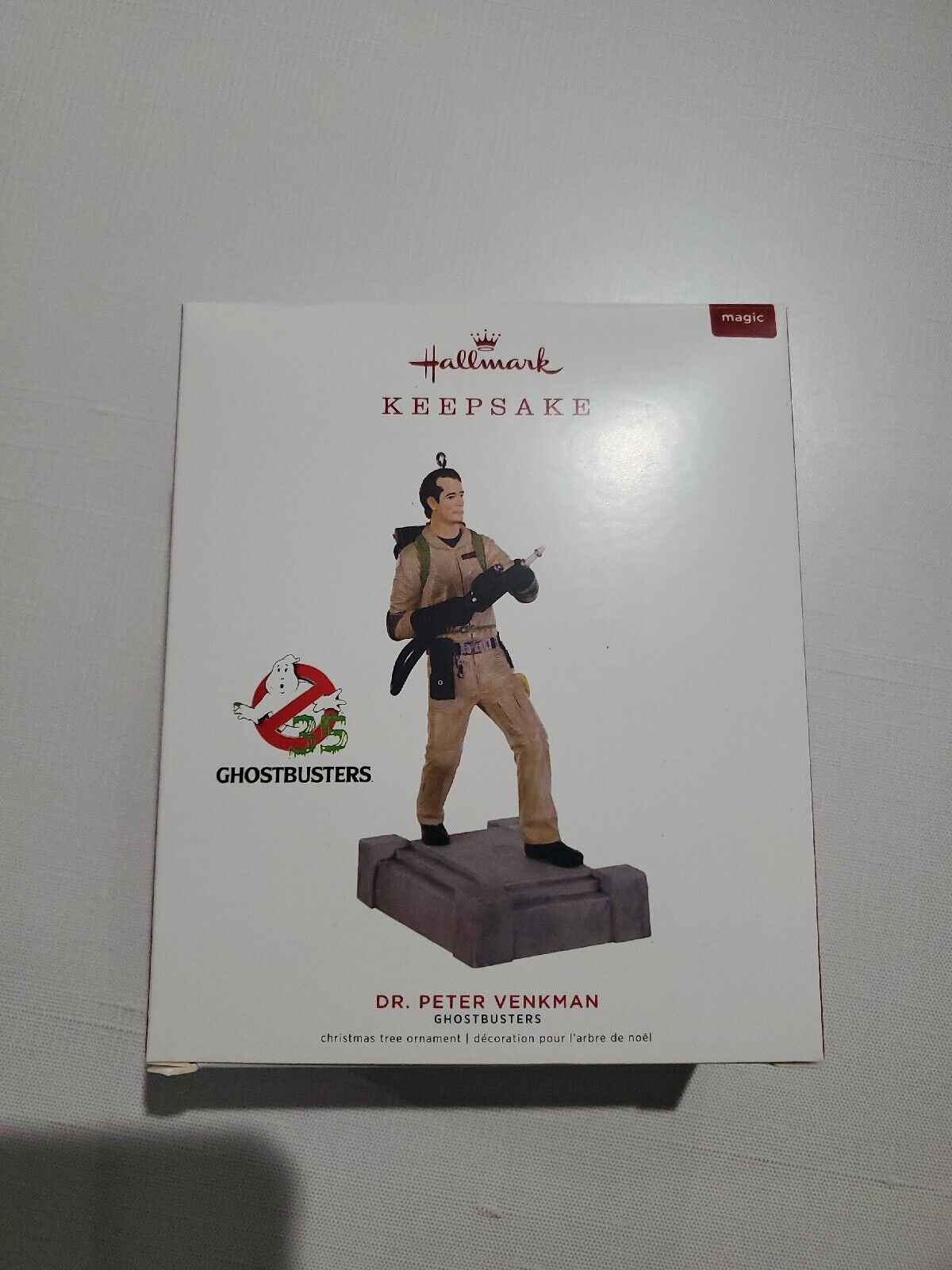 2019 Hallmark Ghostbusters Dr. Peter Venkman Ornament W/ Sound Jeff's Diecast & Collectibles