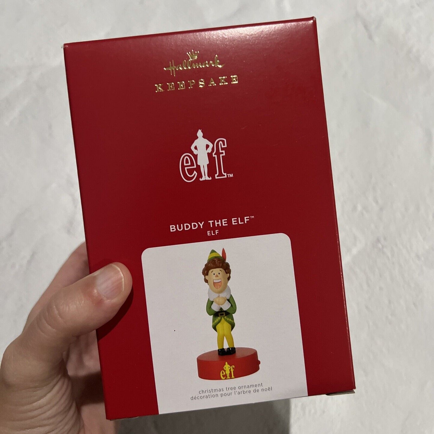 2021 Hallmark Keepsake Ornament Buddy the Elf Jeff's Diecast & Collectibles