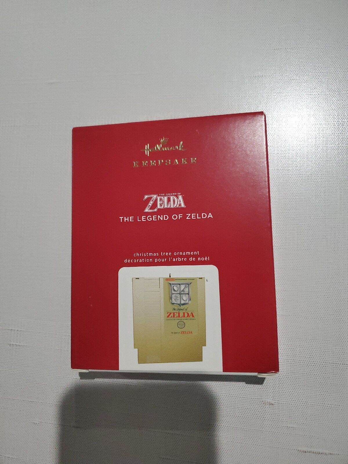 Hallmark 2020 Legend Of Zelda Metal NES Cartridge Ornament - Brand New Jeff's Diecast & Collectibles